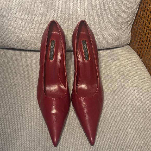 Tony Bianco Dries Heel in Bordeaux Nappa - Picture 7 of 11